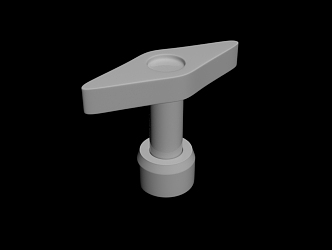 Modern parts up 3d model