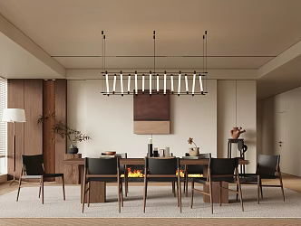 Modern Restaurant 3d model