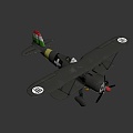 biplane 3d model