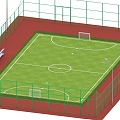 football stadium 3d model