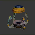 Sci-fi Capsule Space Capsule Hibernation Capsule Freezing Capsule Rest Capsule Rest Capsule 3d model