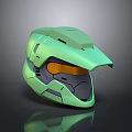 Sci-Fi Helmet Alien Helmet High Tech Helmet Game Helmet 3d model