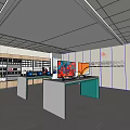 Huawei Authorized Experience Store With Smartphones Laptops And Modern Display Counters