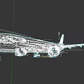 AzurAirways Passenger Airplane With White Fuselage Blue Tail Wing And Engines