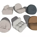 Cozy Bean Bag Chairs In Various Colors Shapes And Modern Designs
