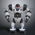 Modern robot toy sci-fi robot 3d model