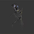 Elegant Household Decorative Ornaments With Long Tassel And Black Gold Design