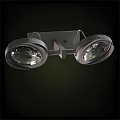 Modern Recessed Spotlights With Adjustable Heads And Durable Metal For Home Interior Lighting