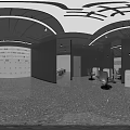 Modern Beauty Hair Salon Interior With Styling Chairs Mirrors And Bright Lighting