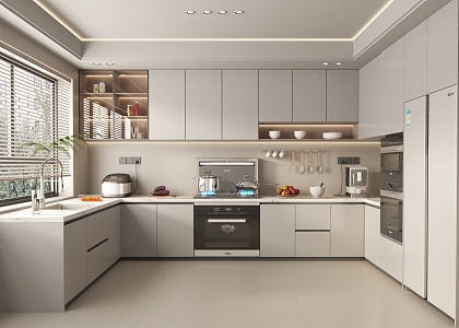 Modern Kitchen 3d model