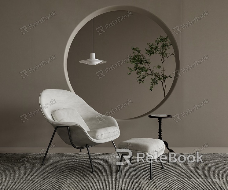 Modern Leisure Chair Uterine Chair Reclining Chair model