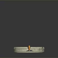 Burning Candle in Transparent Container with Liquid and Light Smoke for Home Decoration