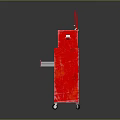 Modern toolbox large toolbox iron box iron box 3d model