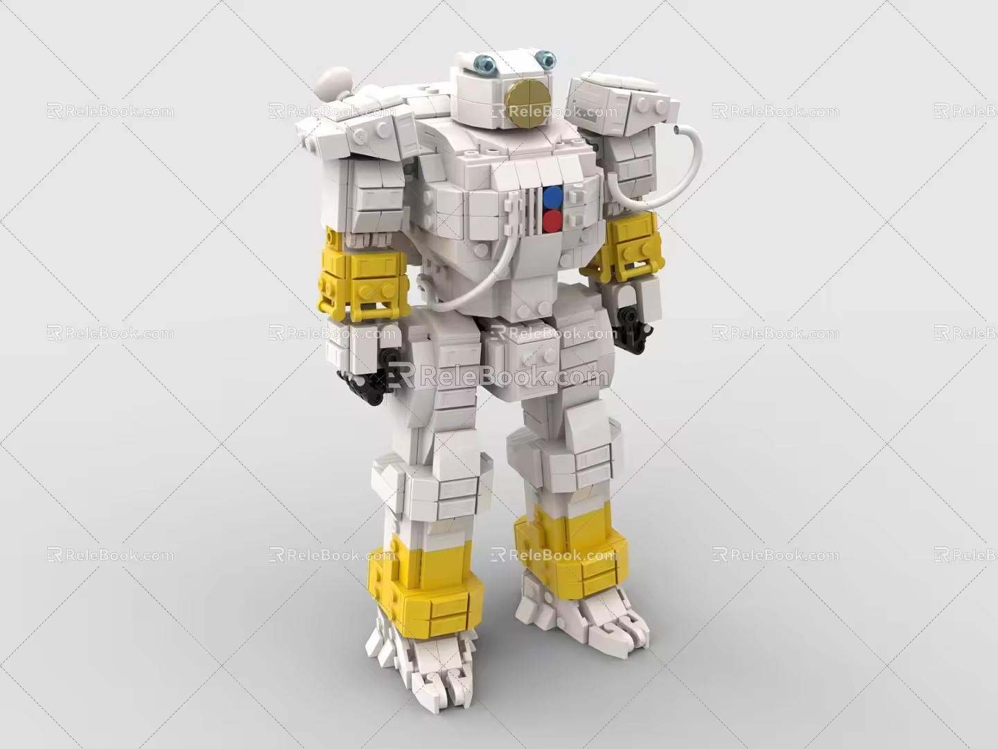 LEGO toy blocks Gundam robot battle robot 3d model