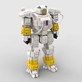 LEGO toy blocks Gundam robot battle robot 3d model