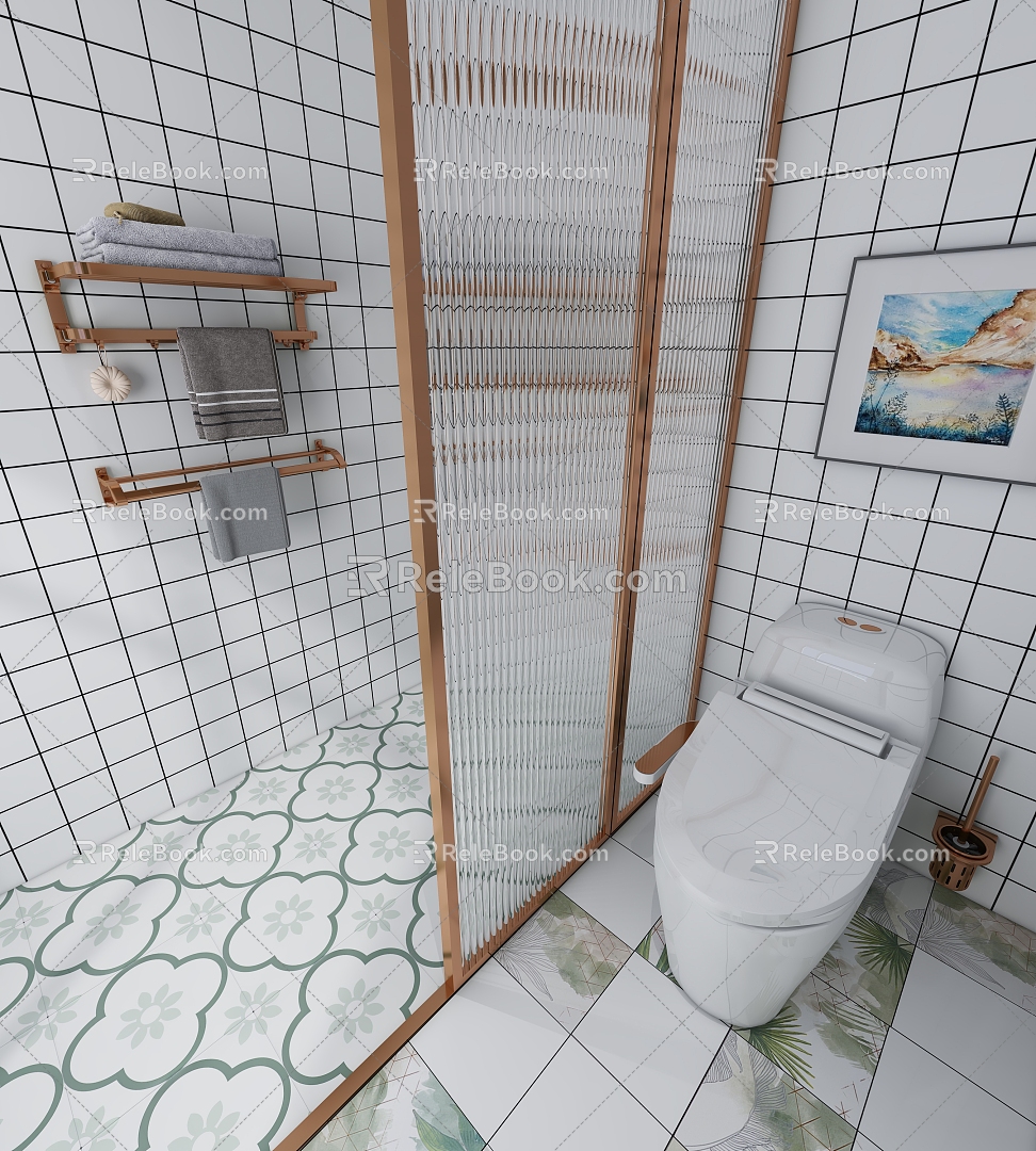 Toilet 3d model