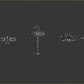 Modern fighter sci-fighter sci-fighter space fighter 3d model