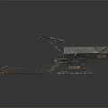 Large Industrial Machinery With Mechanical Structure Metal Framework Extended Arm Platform For Heavy Duty Operations