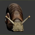 Snail Cartoon Snail Small Snail Reptile Cold Blooded Animal Reptile 3d model