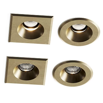 Modern Downlight 3d model