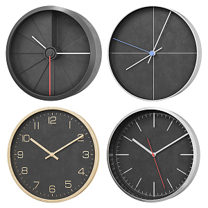 Modern Clock 3d model