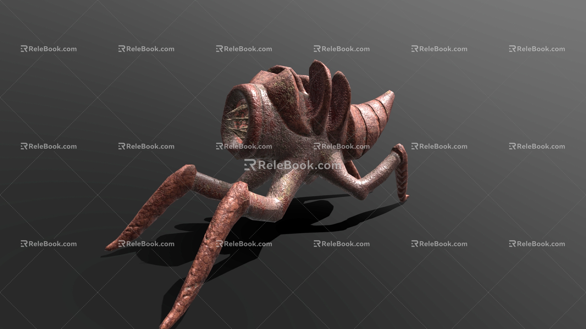 Insect Alien Insect Spike Insect 3d model