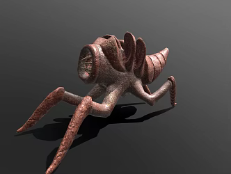 Insect Alien Insect Spike Insect 3d model