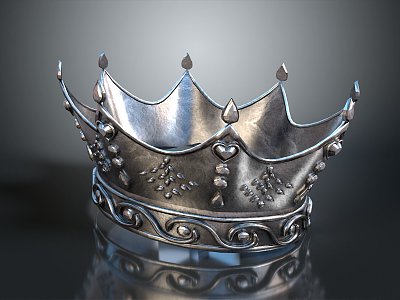 Crown Home Ornaments Royal Goods Noble Goods Jewelry Ornaments 3d model