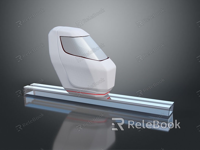 Train Light Rail Metro High Speed Rail EMU Train High Speed Train High Speed Train High Speed Locomotive EMU model