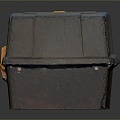 Boxes, Bags, Leather Boxes, Leather Boxes and Containers Realistic 3d model