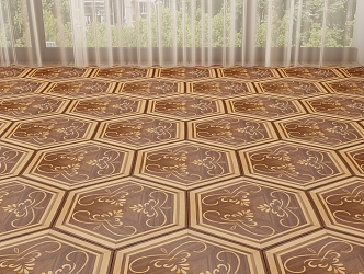 parquet wood floor 3d model