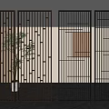 Screen Partition Hollow Partition Porch Partition Metal Partition Living Room Partition 3d model
