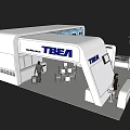 TBEA Exhibition Booth Displaying New Materials New Energy And Equipment