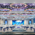 Modern Ballroom Ocean Ballroom 3d model