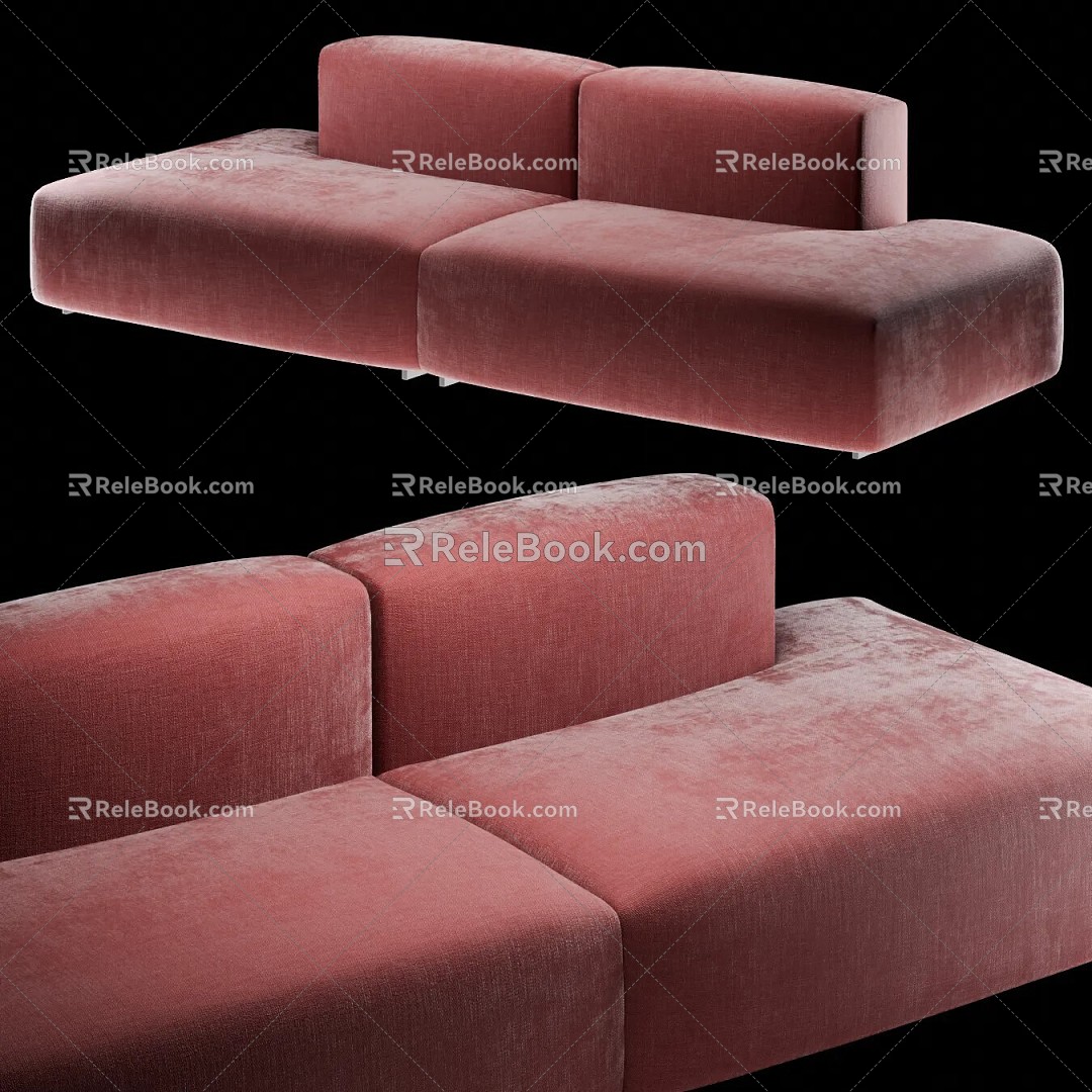 Sofa Double Sofa 3d model