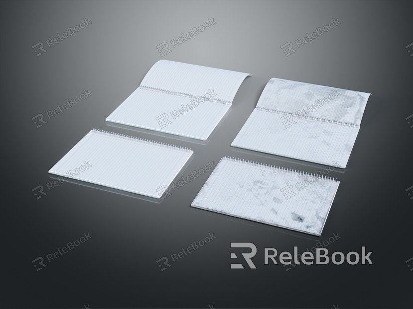 Modern Notebook Book Document model