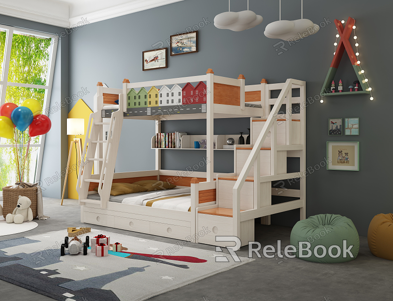 Modern Children's Room model