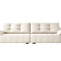 Double sofa 3d model