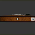 High Quality Electric Guitar With Sunburst Wooden Texture Detailed Close Up View