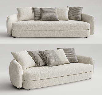 Modern Ligne Roset Multiplayer Sofa 3d model