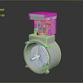 Modern Engine Racing Engine Racing Engine Car Engine 3d model