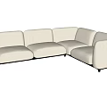 Modern Multiplayer Sofa 3d model