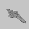 Futuristic Purple Fighter Jet With Sleek Aerodynamic Design And Glowing Accents
