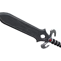sword weapon sharp blade swordsman ancient weapon sword game equipment 3d model