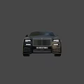 Svelution Black Luxury Car With Sporty Exterior Design And Black Alloy Wheels