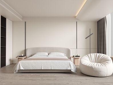 Modern Bedroom 3d model