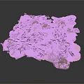 Decorative Scene Components Featuring Fragmented Mixed Materials And Color Tones