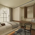 Soft Cream Tone Open Plan Living And Dining Room With Warm Solid Wood Furnishings