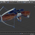 Crossbow Cartoon Crossbow Crossbow Crossbow Crossbow Crossbow Crossbow Mechanical Crossbow Low Face Number Low Model Simple Model Game Sub-era Film and Television Level Super Realistic 3d model