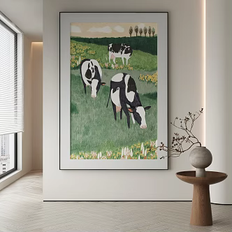 decorative painting 3d model